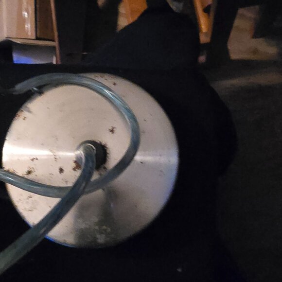 Vintage Murano?( style) Handcrafted Yellow Art Glass Pendant Light Fixture - Picture 9 of 9